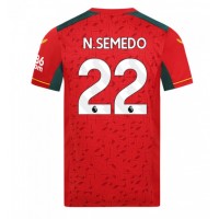 Wolves Nelson Semedo #22 Auswärtstrikot 2023-24 Kurzarm